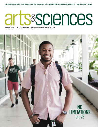 College of Arts and Sciences Spring 2020 magazine